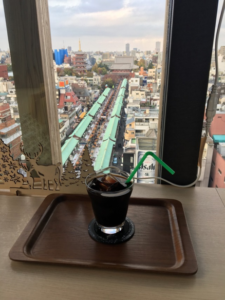 浅草文化観光センターのカフェ