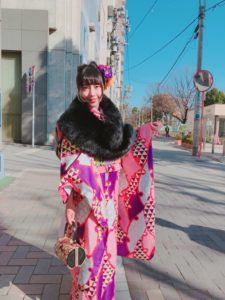 浅草レンタル着物小梅　仮面女子　月野もあ