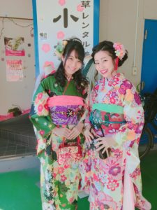 浅草レンタル着物小梅　中丸葵