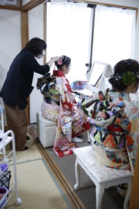 成人式のヘアアレンジは事前カウンセリング