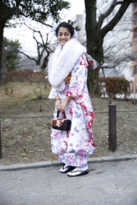 外国人成人式振袖レンタル格安