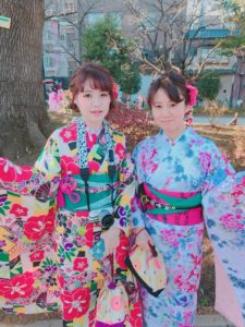 浅草レンタル着物小梅、振袖のお客様