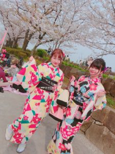 浅草レンタル着物小梅 桜