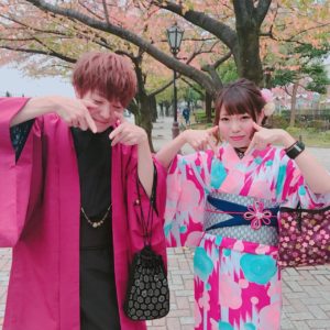 浅草レンタル着物小梅のお客様