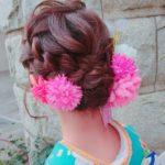 浅草レンタル着物小梅のヘアーセット