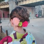 浅草レンタル着物小梅のヘアーセット