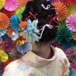 浅草レンタル着物小梅のヘアーセット