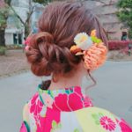 浅草レンタル着物小梅のヘアーセット