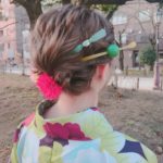 浅草レンタル着物小梅のヘアーセット