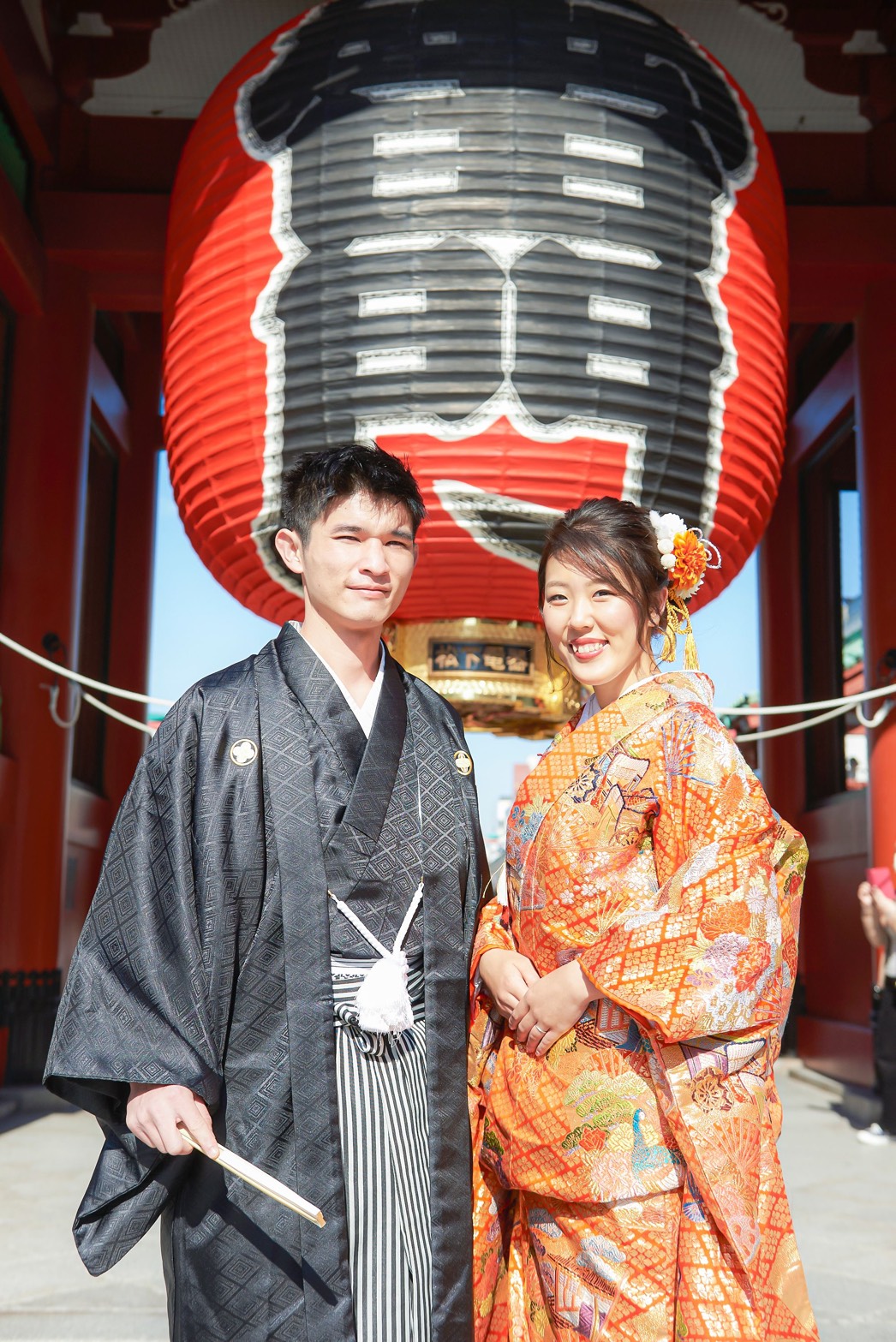 浅草 結婚式 ロケーションフォト