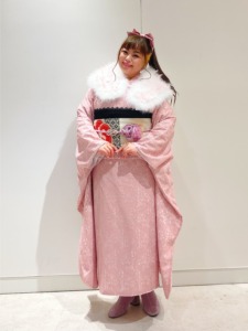 大きいサイズ　振袖　宅配レンタル