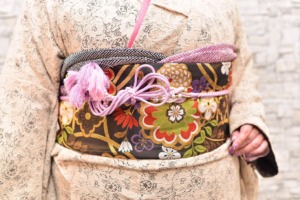 大きいサイズ　袋帯　振袖　