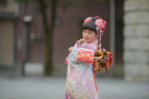 東京、浅草レンタル七五三