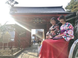 浅草散策、着物当日予約